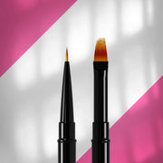 STALEKS EXPERT 01/07 Zweiseitiger Pinsel, Liner 7 mm/für Verlauf 11 mm