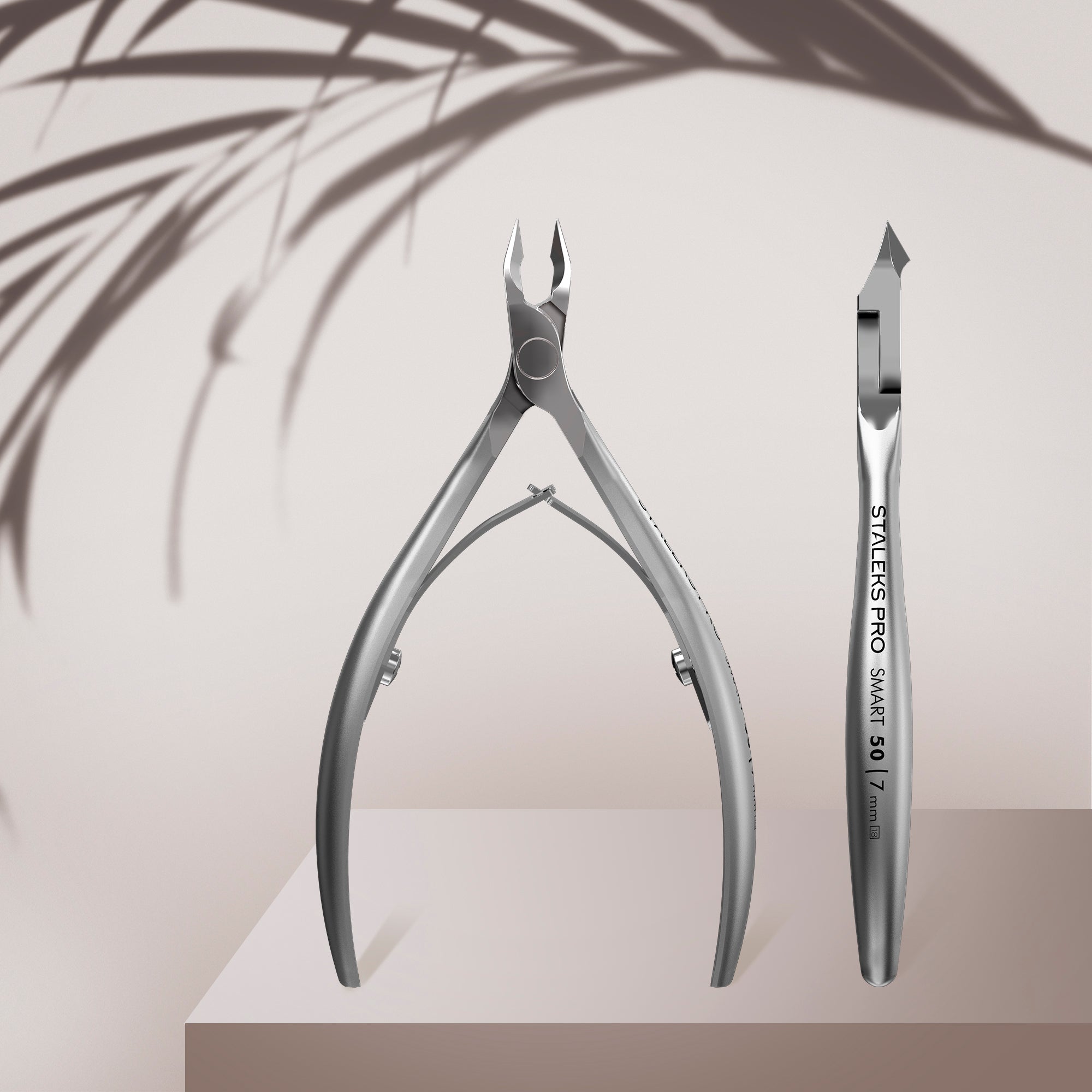 Professionelle Nagelhautzange STALEKS PRO SMART 10, 7 mm Schneidkante