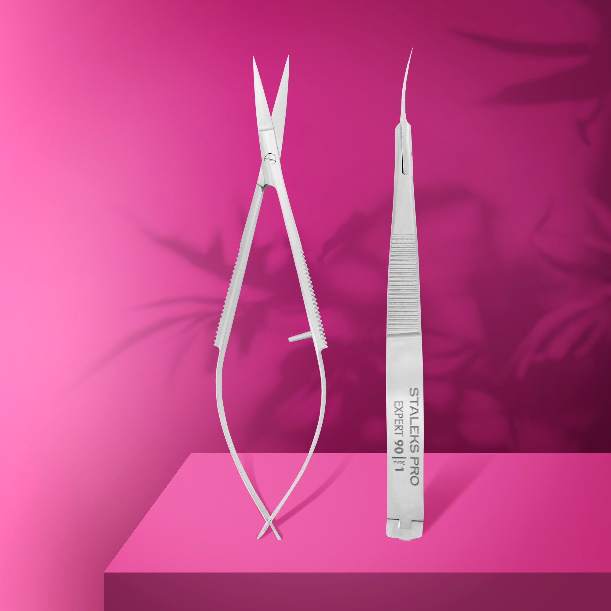 STALEKS EXPERT 90 TYPE 1 Professionelle Mikro-Schere für Nagelhaut