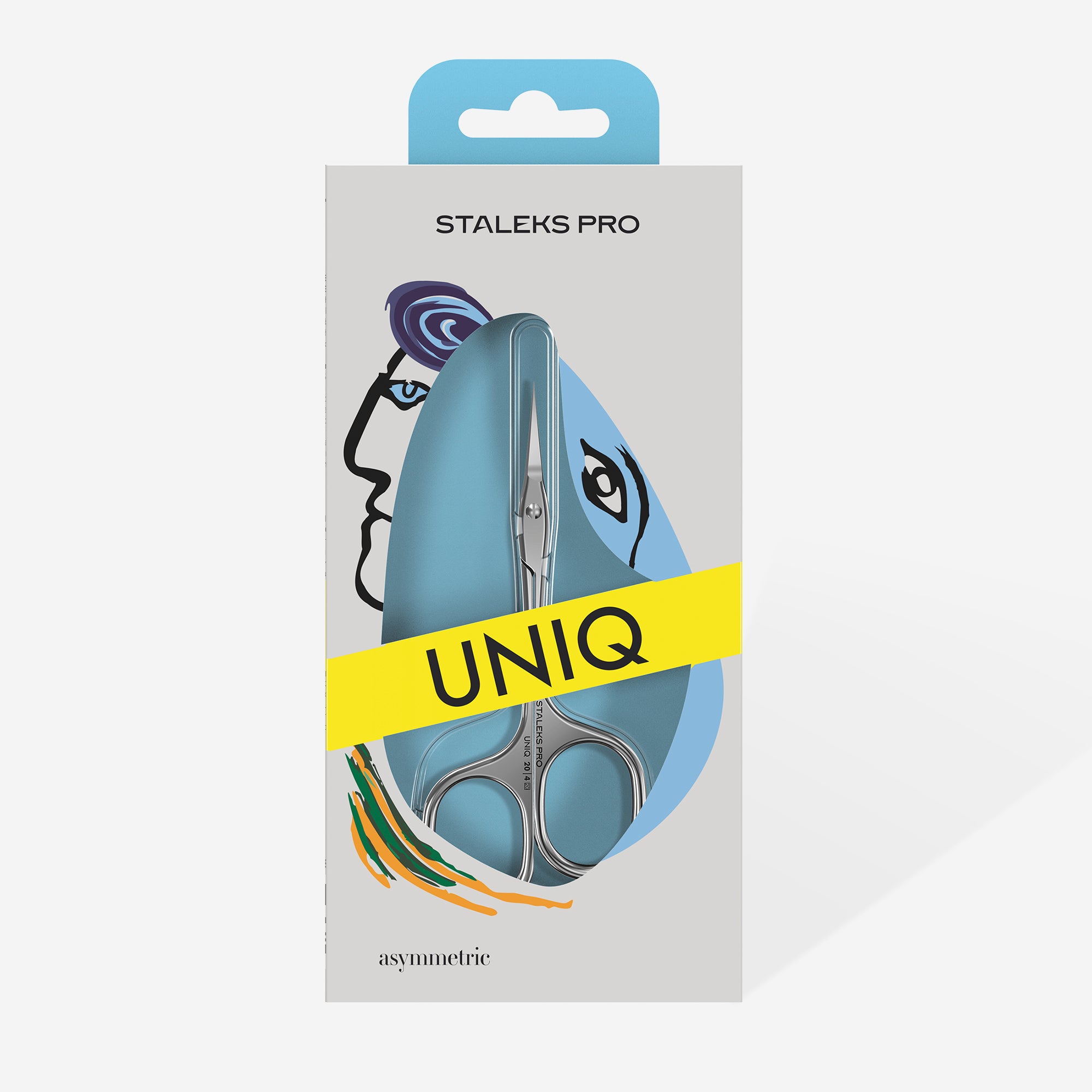 STALEKS UNIQ 20 TYPE 4 Asymmetric Professionelle Nagelhautschere