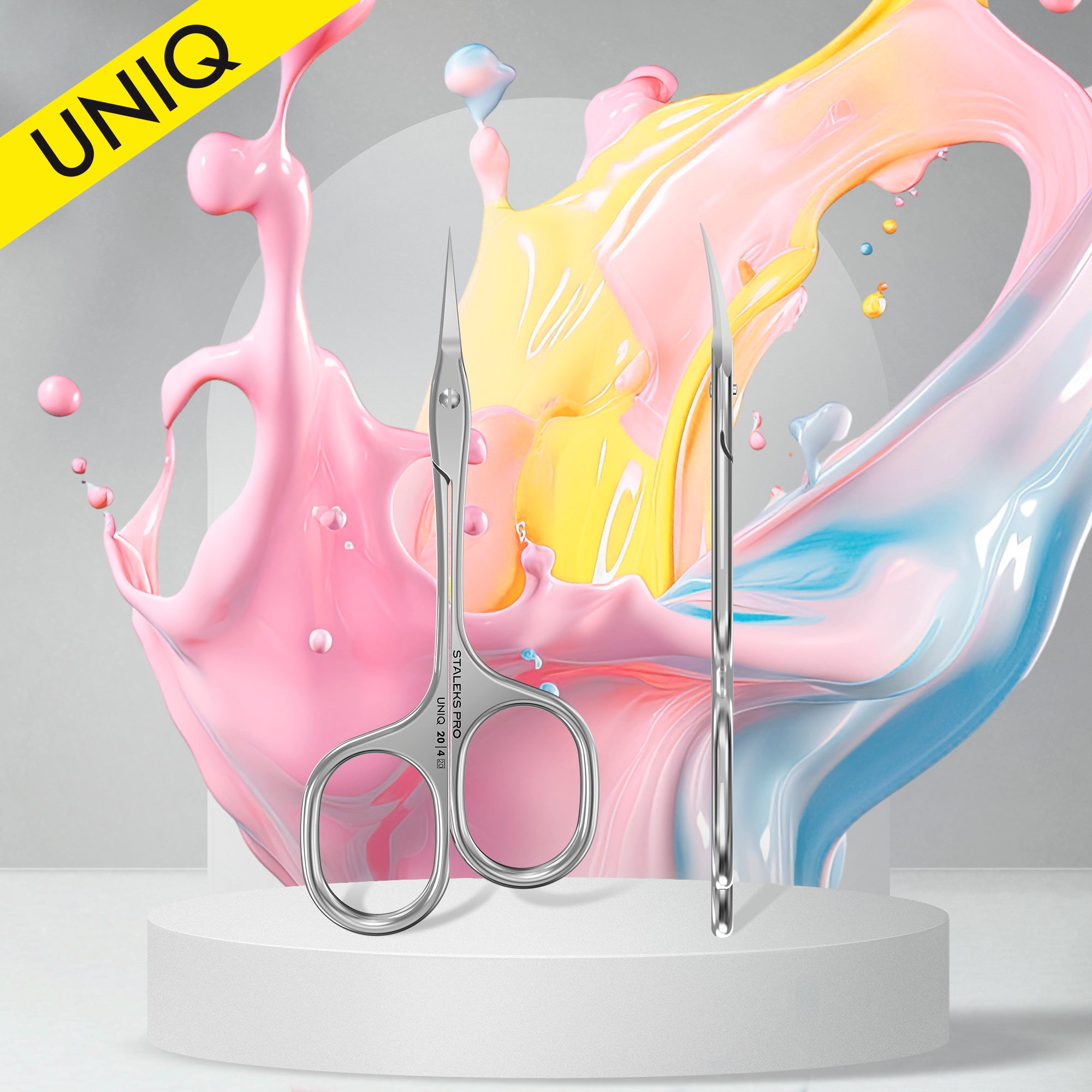 STALEKS UNIQ 20 TYPE 4 Asymmetric Professionelle Nagelhautschere