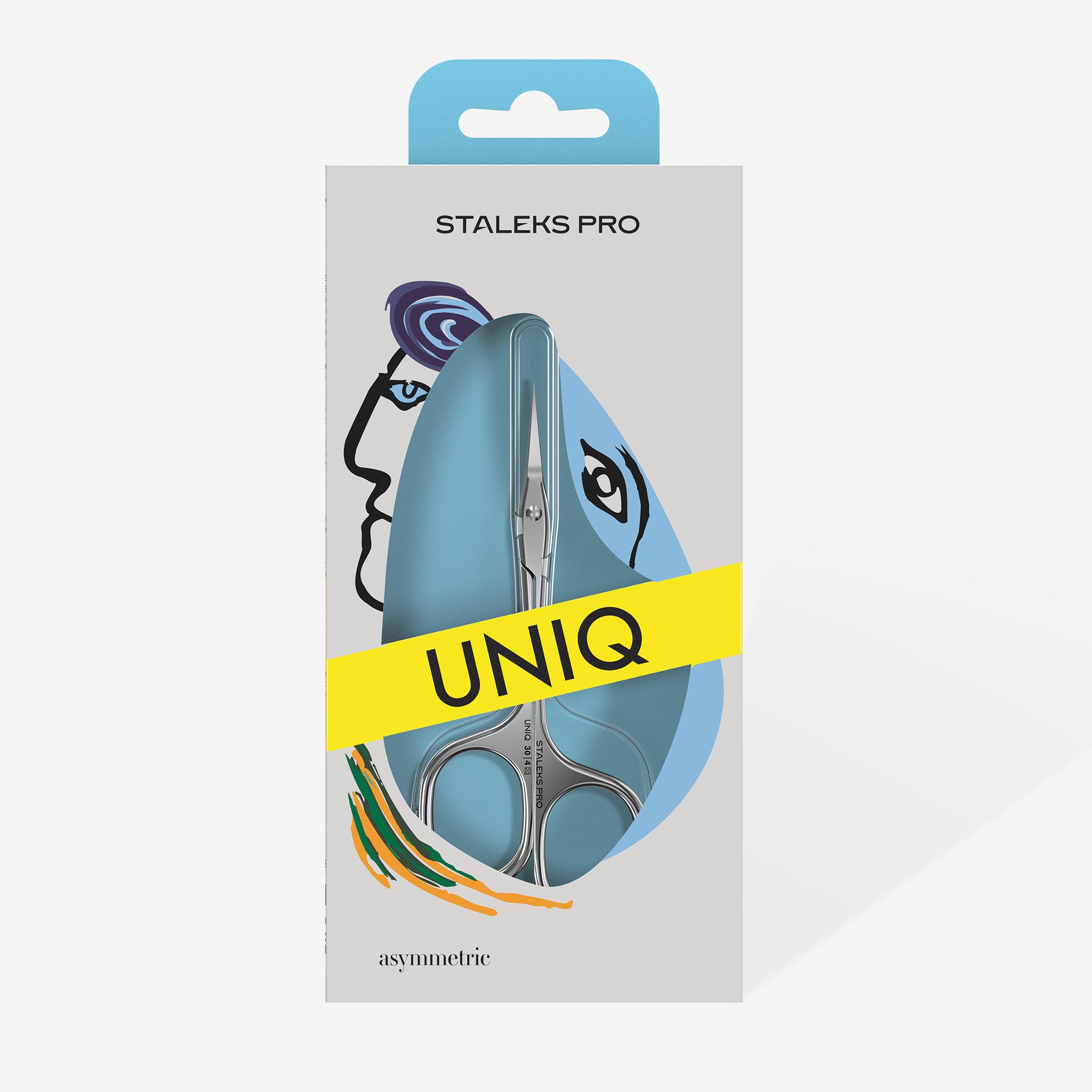 STALEKS UNIQ 30 TYPE 4 Asymmetric Professionelle Nagelhautschere