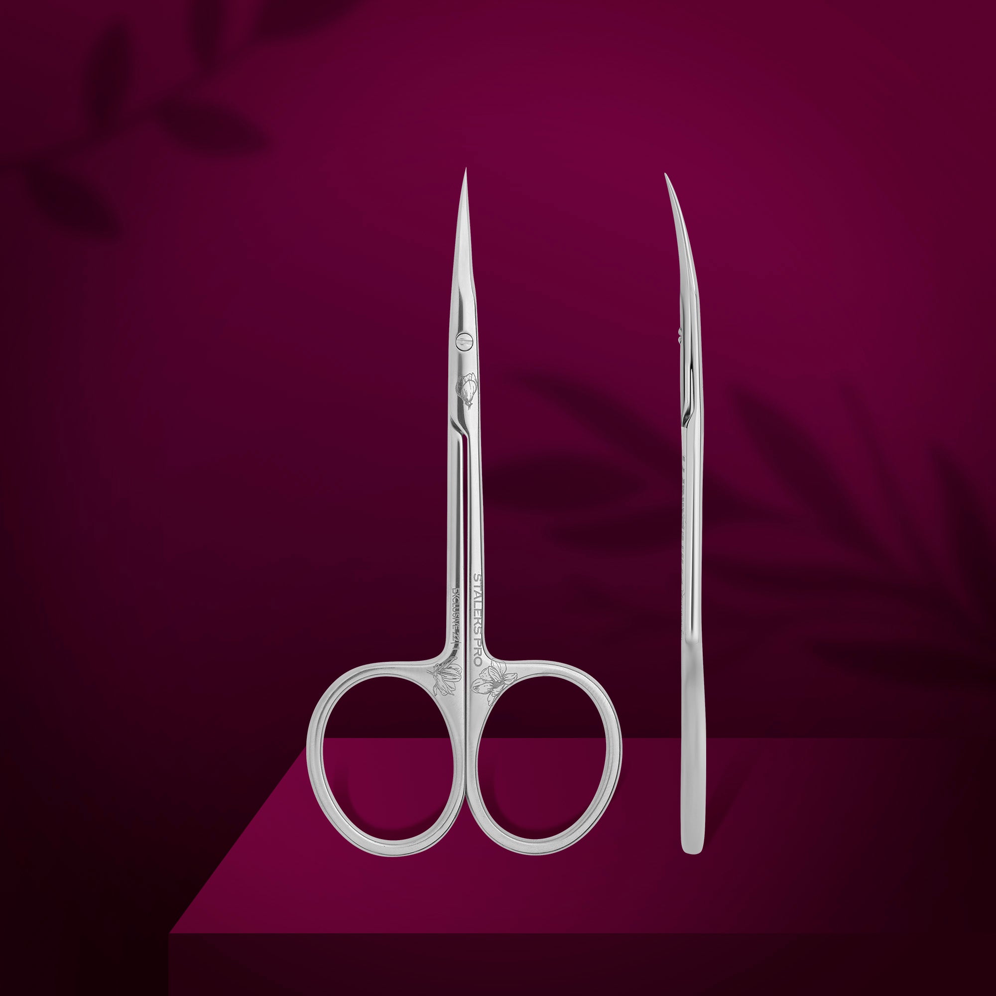 STALEKS EXCLUSIVE 22 TYPE 1 Professionelle Nagelhautschere (Magnolia)