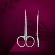 STALEKS EXCLUSIVE 21 TYPE 1 Professionelle Nagelhautschere mit Haken (Magnolia)