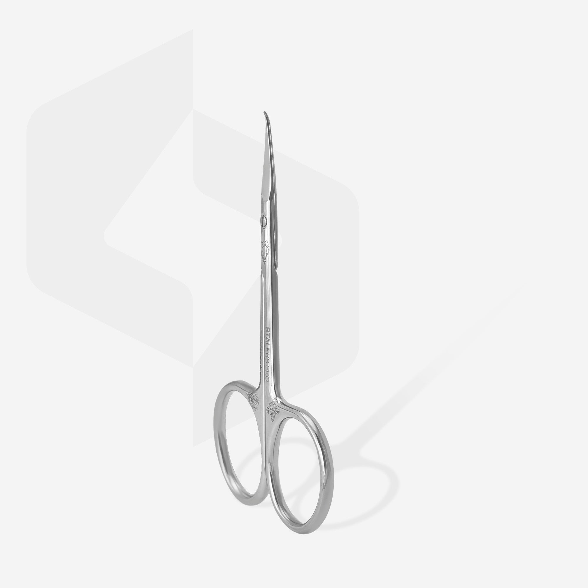 STALEKS EXCLUSIVE 23 TYPE 2 Professionelle Nagelhautschere mit Haken (Magnolia)