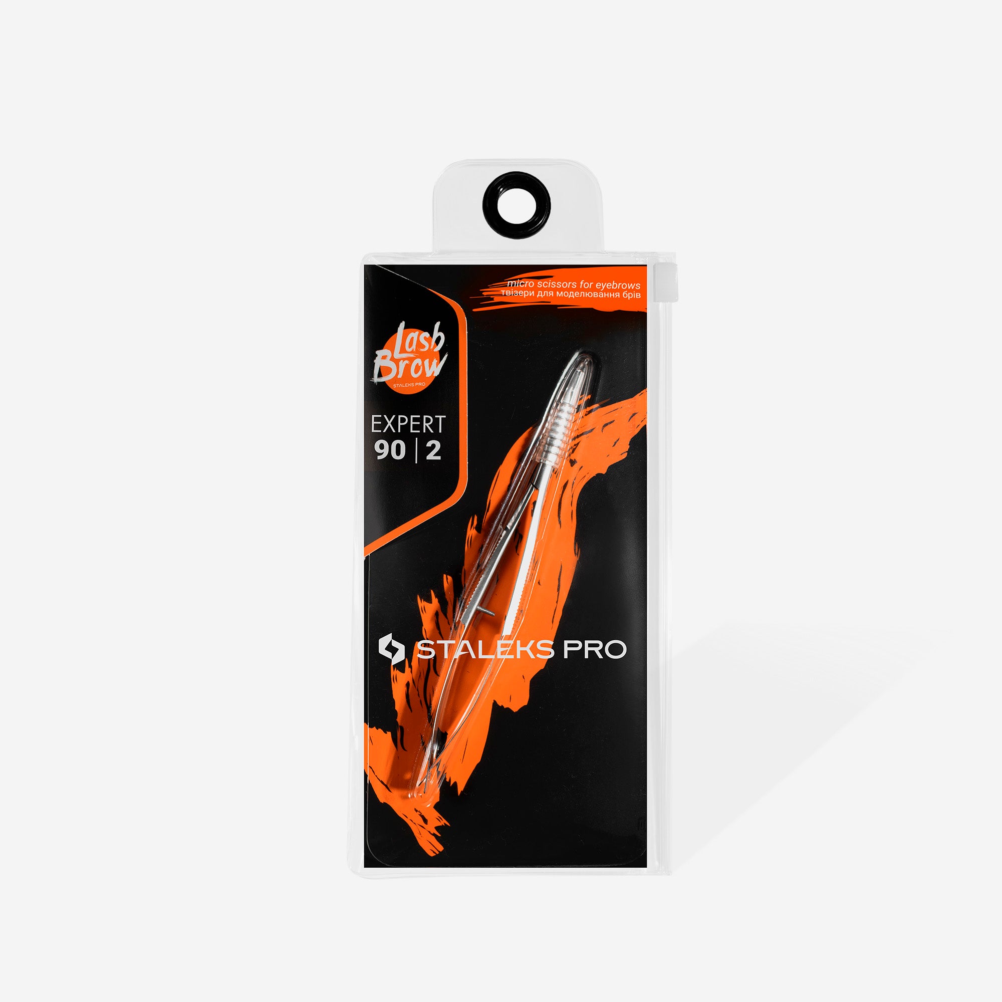 STALEKS EXPERT 90 TYPE 2 Professionelle Mikro-Schere zum Formen der Augenbrauen