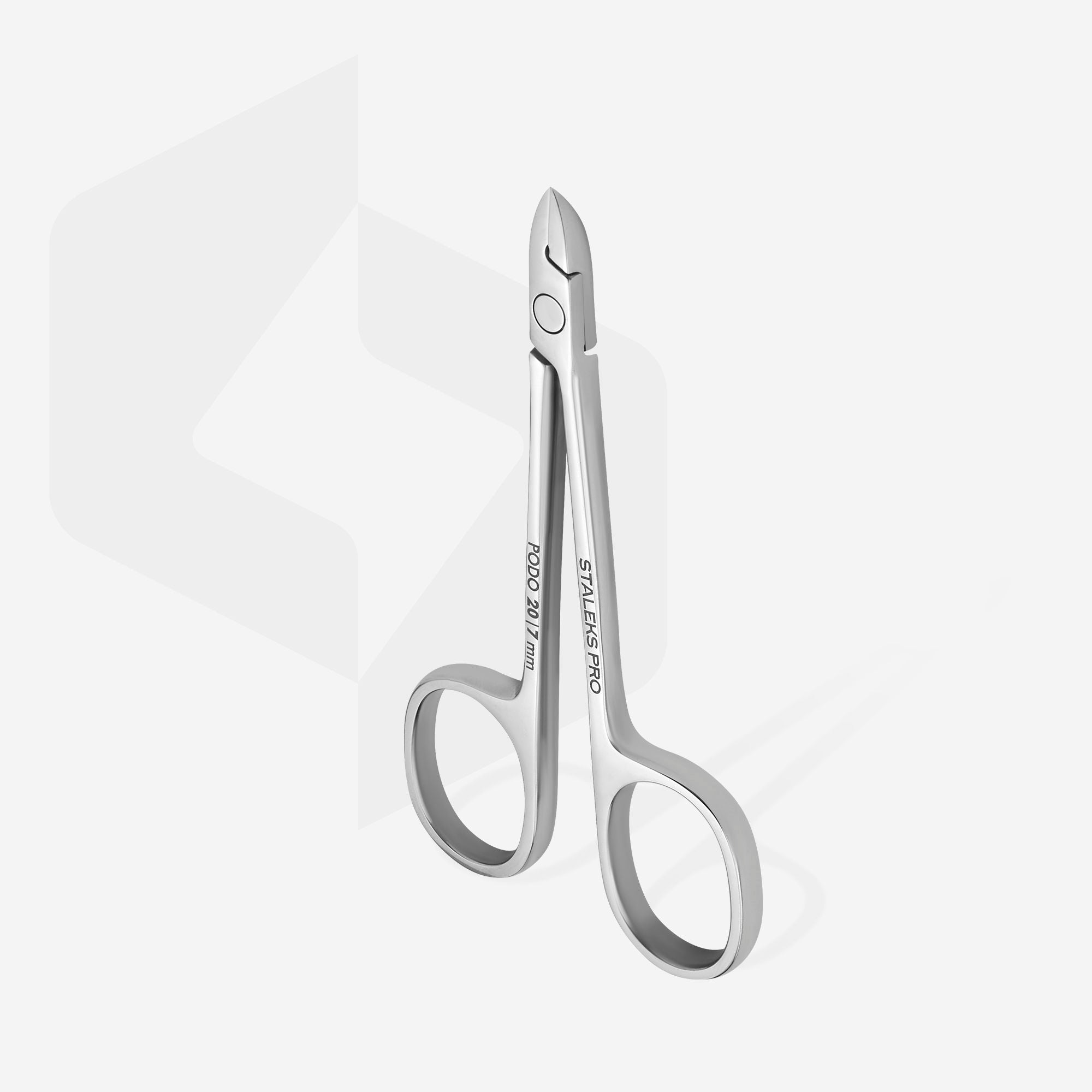 STALEKS PODO 20 Podologische Zange für Haut und Entfernung von Hühneraugen, 7 mm